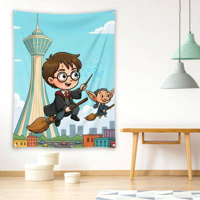 دراپ بنر هری پاتر در تهران