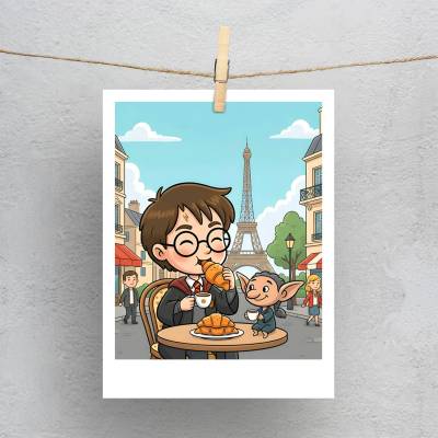 پولاروید(فتوکارت) هری پاتر در فرانسه