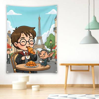 دراپ بنر هری پاتر در فرانسه