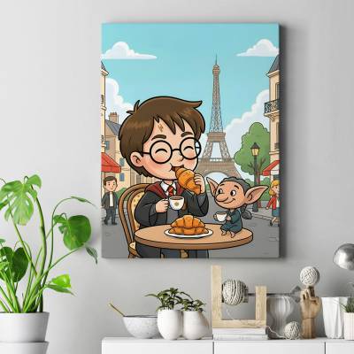 تابلو کنواس (بوم) هری پاتر در فرانسه