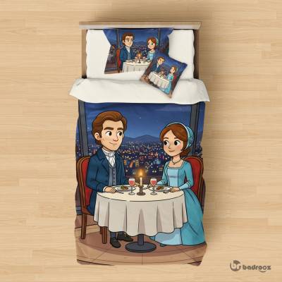 روتختی یک نفره الیزابت و آقای دارسی رستوران گردان برج میلاد