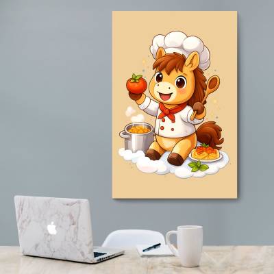 شاسی  اسب سرآشپز کارتونی