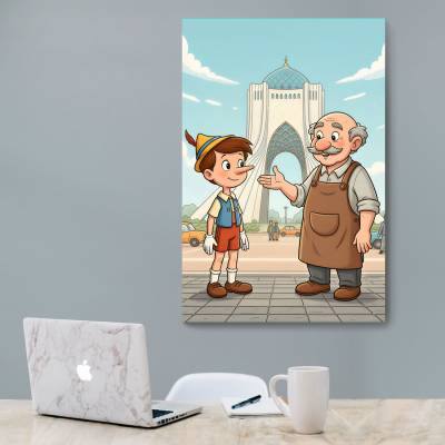 شاسی  پدر ژپتو و پینوکیو در تهران
