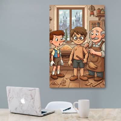 شاسی  هری پاتر چوبی