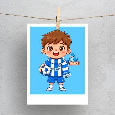 پولاروید(فتوکارت) پسر کارتونی استقلالی