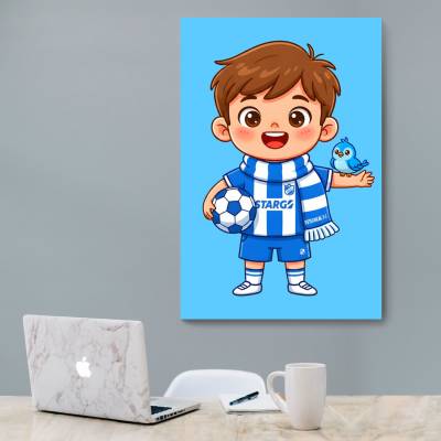 شاسی  پسر کارتونی استقلالی