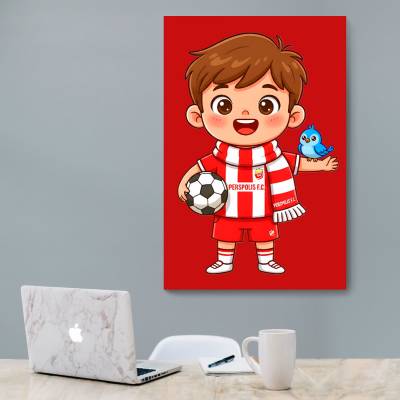 شاسی  پسر کارتونی پرسپولیسی