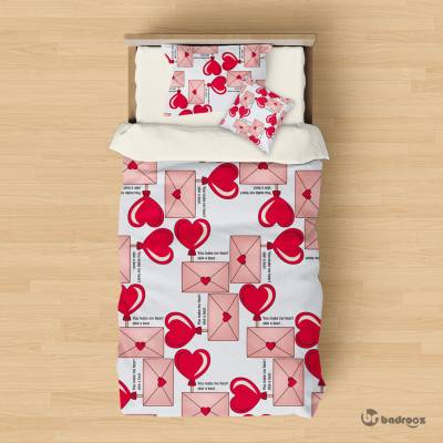 روتختی یک نفره نامه عاشقانه و قلب