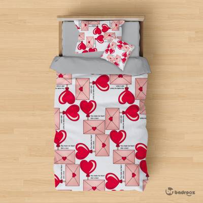 روتختی یک نفره نامه عاشقانه و قلب