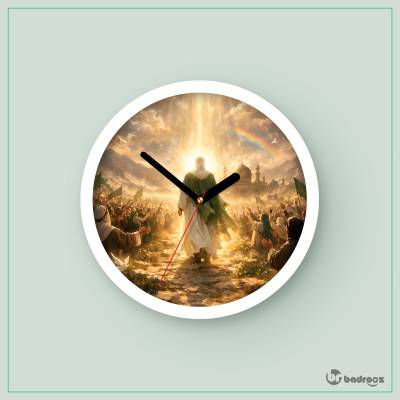 ساعت دیواری  لحظه ظهور