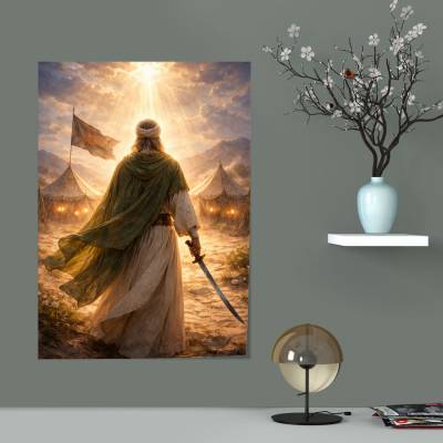 پوستر  تمثال حضرت علی‌اکبر(ع)