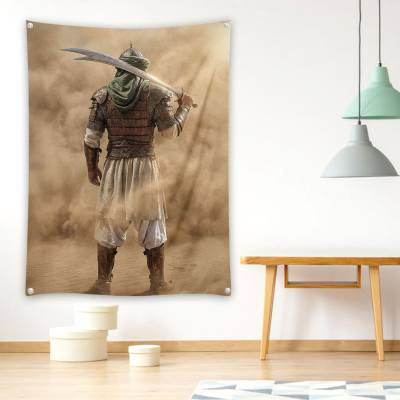 دراپ بنر حضرت علی(ع) و ذوالفقار