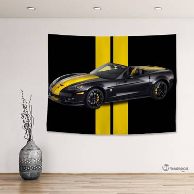 بک دراپ corvette c6