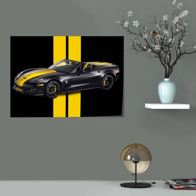 پوستر  corvette c6