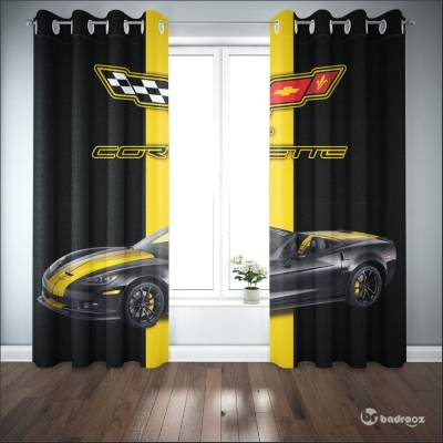 پرده پانچ corvette c6