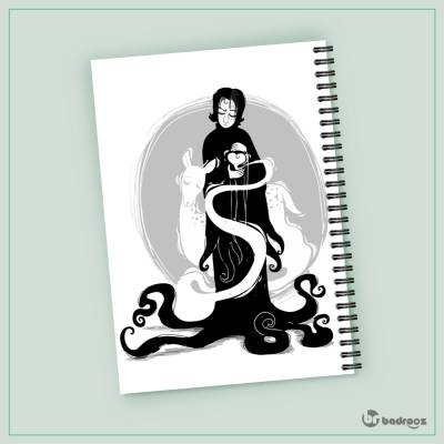 دفتر یادداشت professor Severus Snape