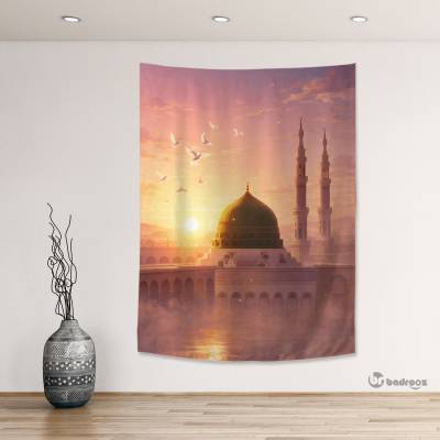 بک دراپ سحر مسجدالنبی 