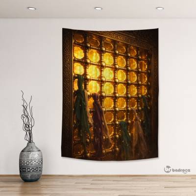 بک دراپ پنجره نور و دعا