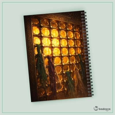 دفتر یادداشت پنجره نور و دعا