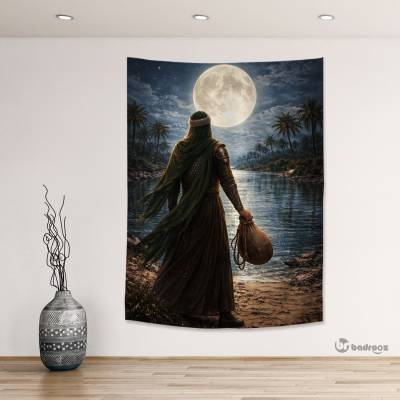 بک دراپ تمثال حضرت عباس(ع)