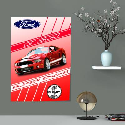 پوستر  Ford Mustang  Shelby GT500 2014