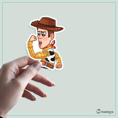 استیکر و برچسب وودی (Woody)-12