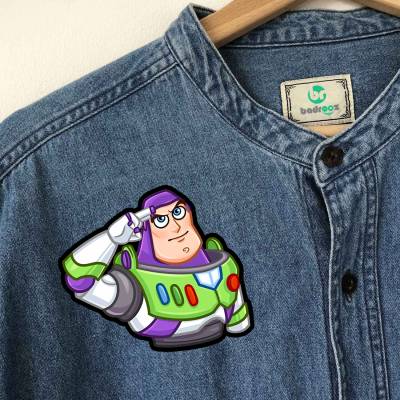 پچ حرارتی (برچسب لباس) باز لایتییر (Buzz Lightyear)-12
