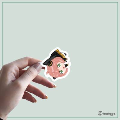 استیکر و برچسب انیا کیوت