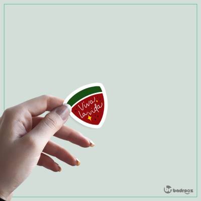 استیکر و برچسب هندوانه چشمک زن .