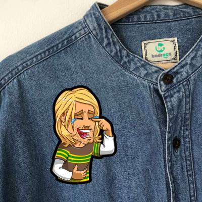پچ حرارتی (برچسب لباس) کرت کوبین (Kurt Cobain)-1