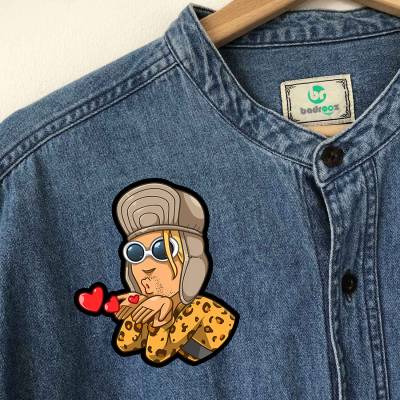 پچ حرارتی (برچسب لباس) کرت کوبین (Kurt Cobain)-2