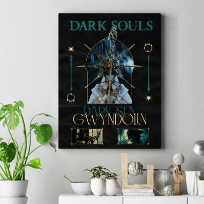 تابلو کنواس (بوم) Dark Souls - Gwyndolin