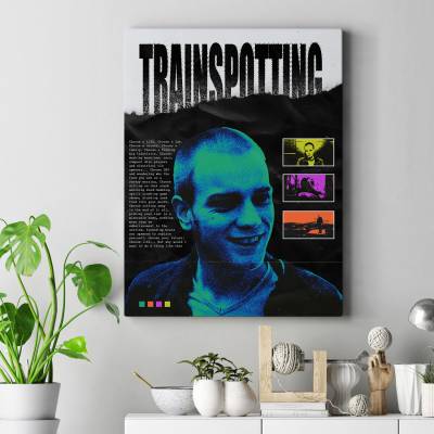 تابلو کنواس (بوم) Trainspotting