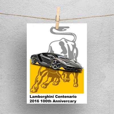 پولاروید(فتوکارت) lamborghini centenario