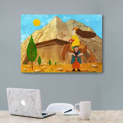 شاسی  افسانه شیرین و فرهاد (فرهاد و شیرین بر دوش)قسمت چهارم