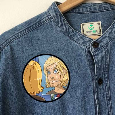 پچ حرارتی (برچسب لباس) کرت کوبین (Kurt Cobain)-14
