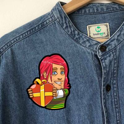 پچ حرارتی (برچسب لباس) کرت کوبین (Kurt Cobain)-15