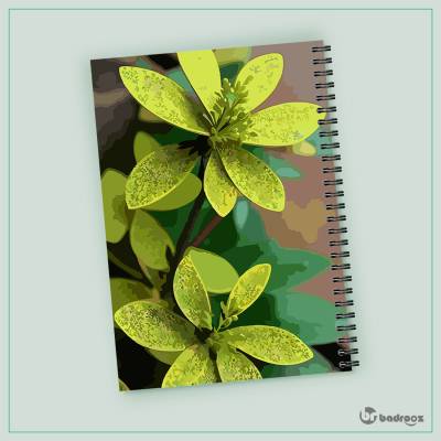 دفتر یادداشت زمزمه برگ ها