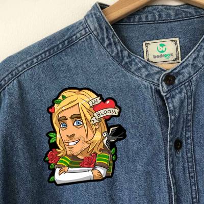 پچ حرارتی (برچسب لباس) کرت کوبین (Kurt Cobain)-26