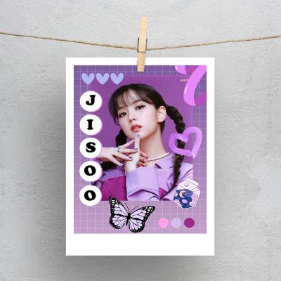 پولاروید(فتوکارت) jisoo black pink