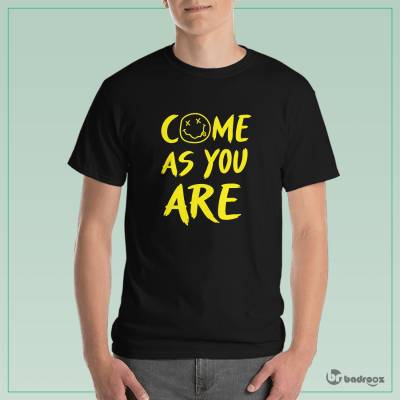 تی شرت مردانه نیروانا COME AS YOU ARE