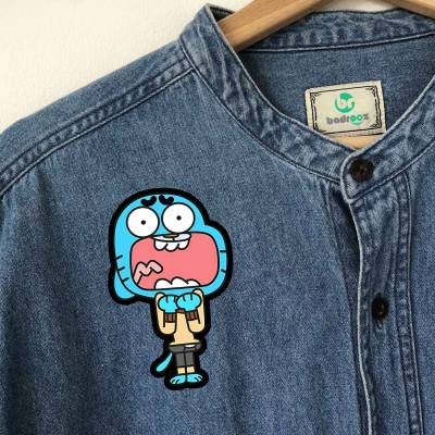 پچ حرارتی (برچسب لباس) گامبال (Gumball)-23
