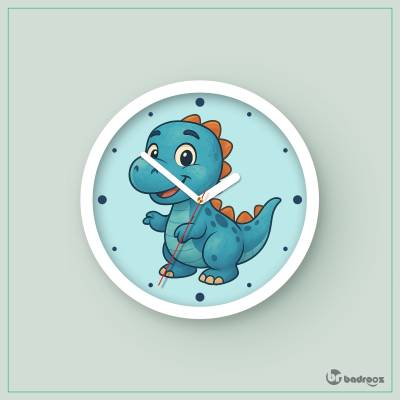 ساعت دیواری  تیرکس کوچولو کارتونی