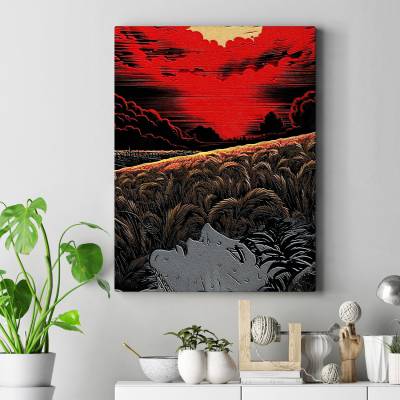 تابلو کنواس (بوم) برزرک Berserk ( مانگا ) -20