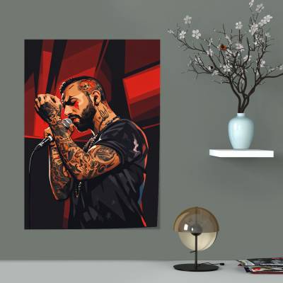 پوستر  طرح امیر تتلو - کد : 009 