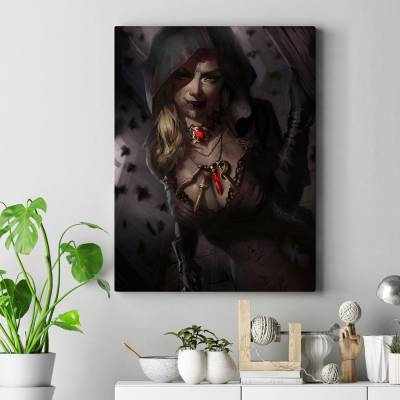 تابلو کنواس (بوم) طرح بازی رزیدنت اویل (Resident Evil) کد : 011 