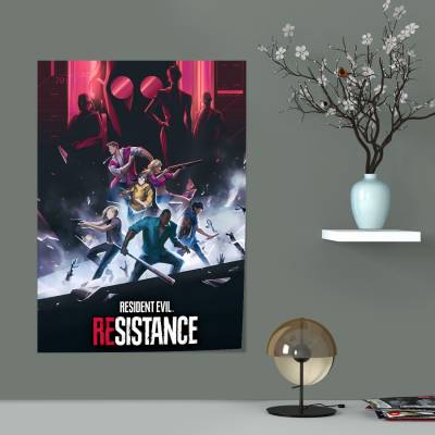 پوستر  طرح بازی رزیدنت اویل (Resident Evil) کد : 012 