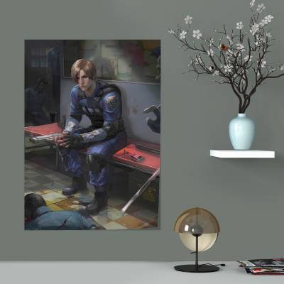 پوستر  طرح بازی رزیدنت اویل (Resident Evil) کد : 014 