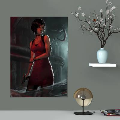 پوستر  طرح بازی رزیدنت اویل (Resident Evil) کد : 019 