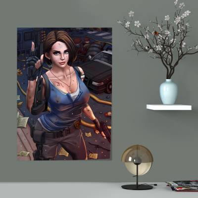 پوستر  طرح بازی رزیدنت اویل (Resident Evil) کد : 025 